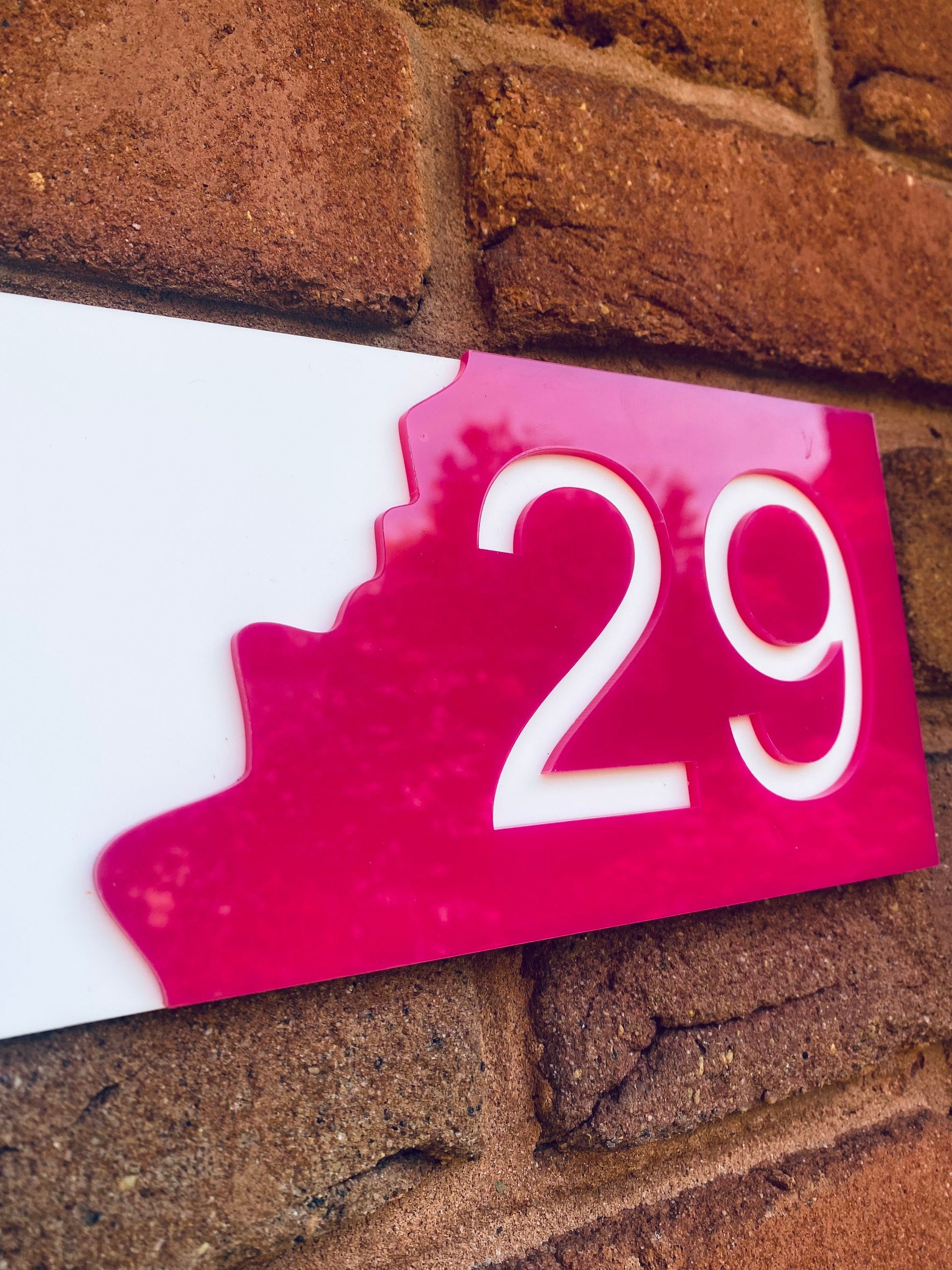 HOUSE SIGN, house numbers, acrylic house numbers