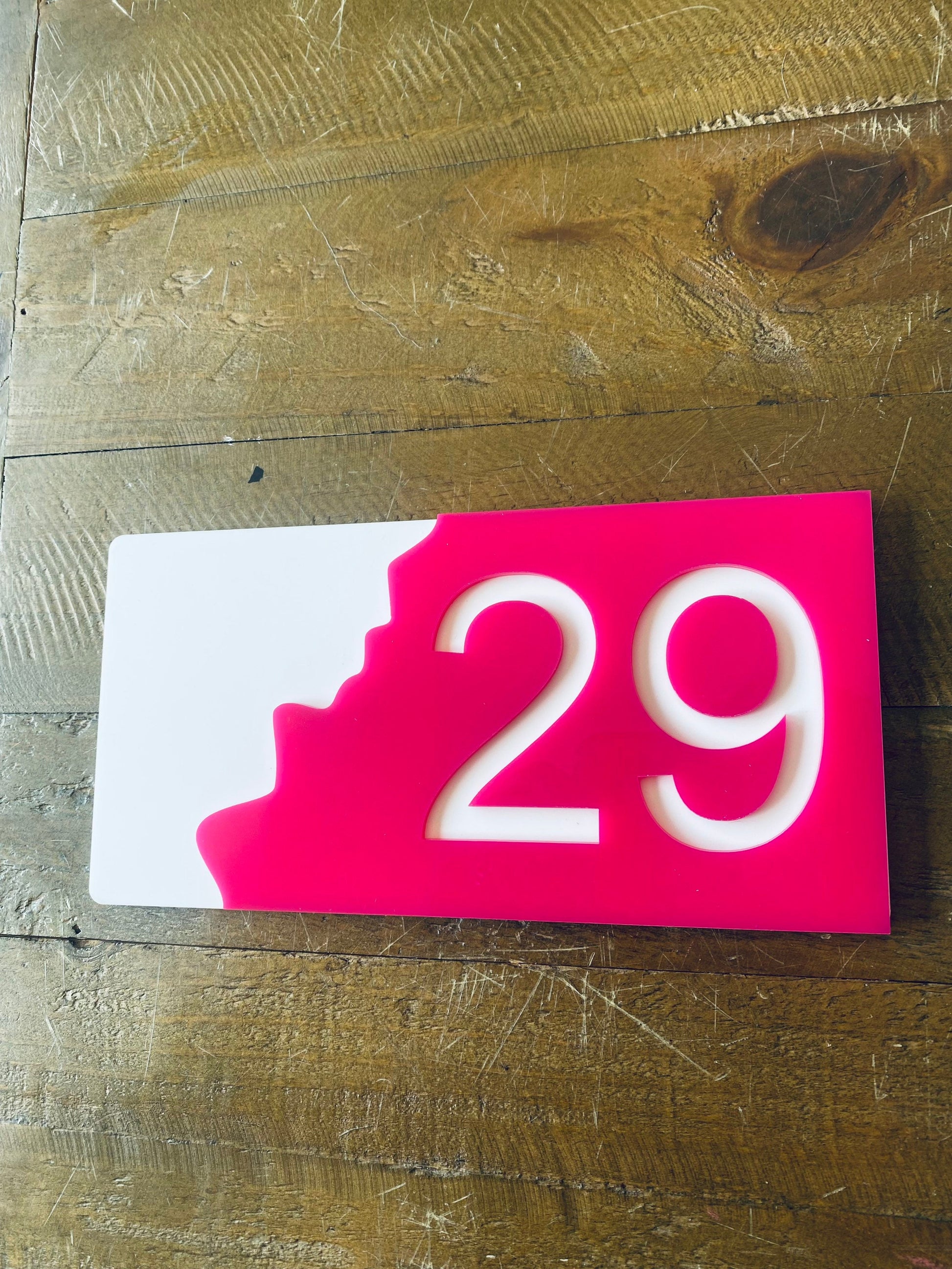 HOUSE SIGN, house numbers, acrylic house numbers