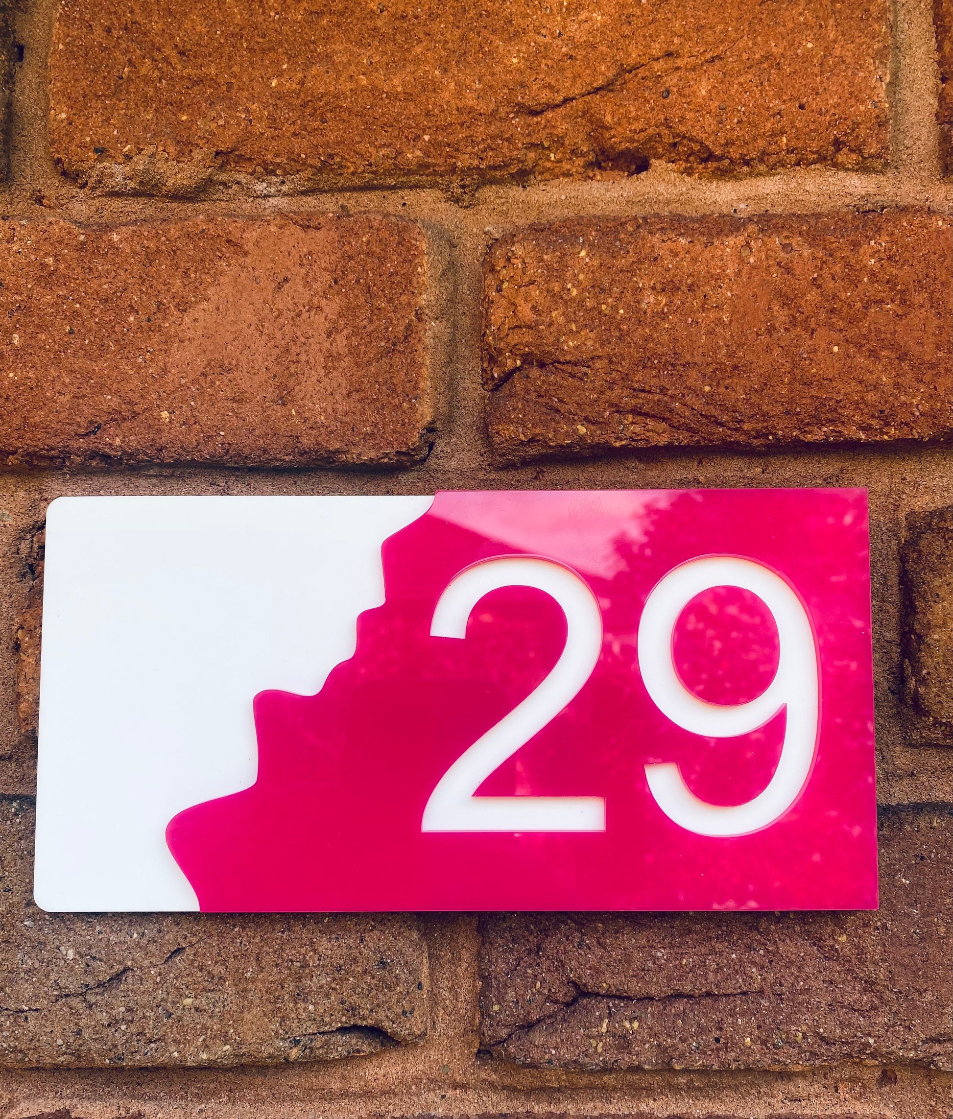 HOUSE SIGN, house numbers, acrylic house numbers