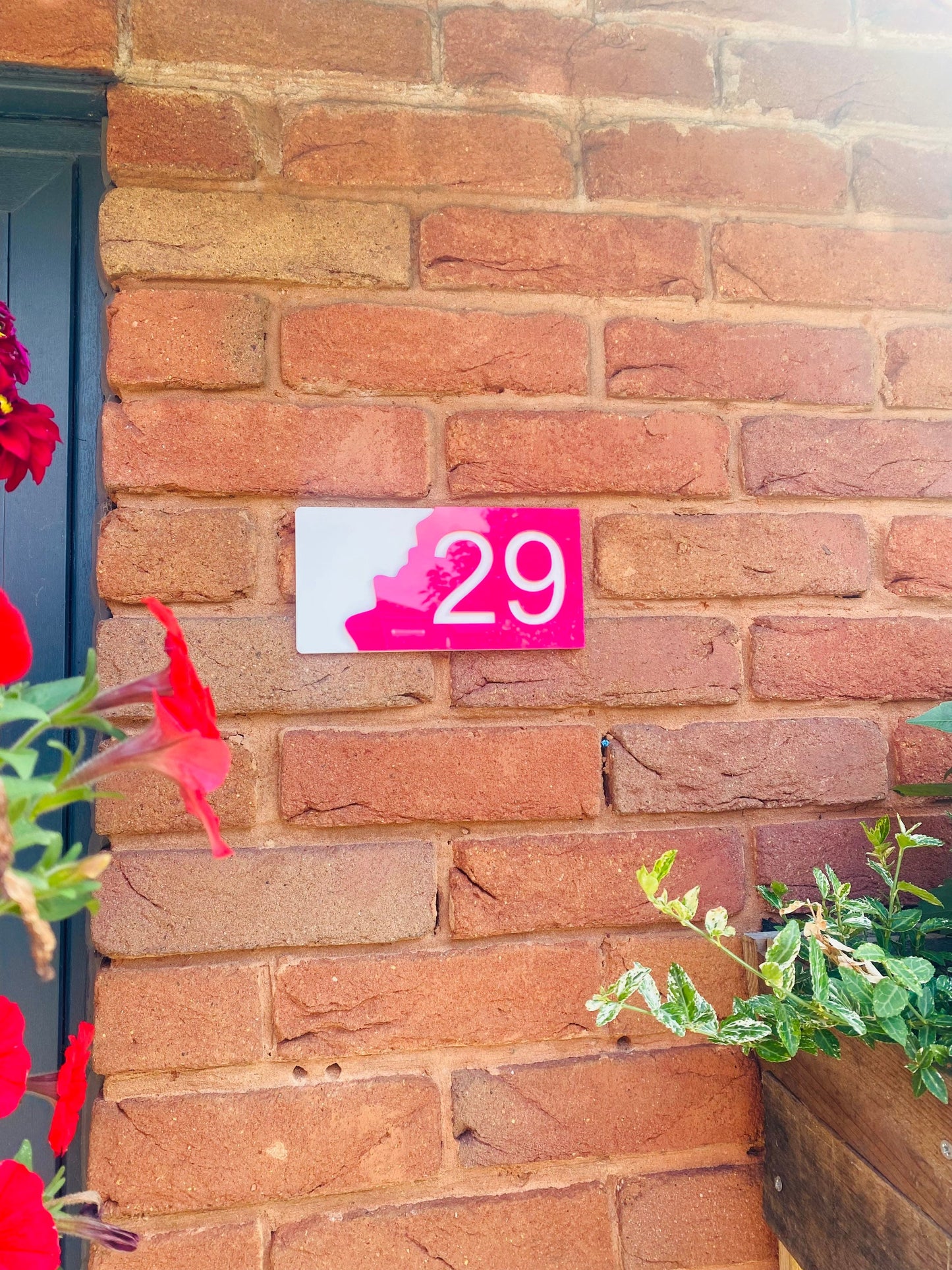 HOUSE SIGN, house numbers, acrylic house numbers