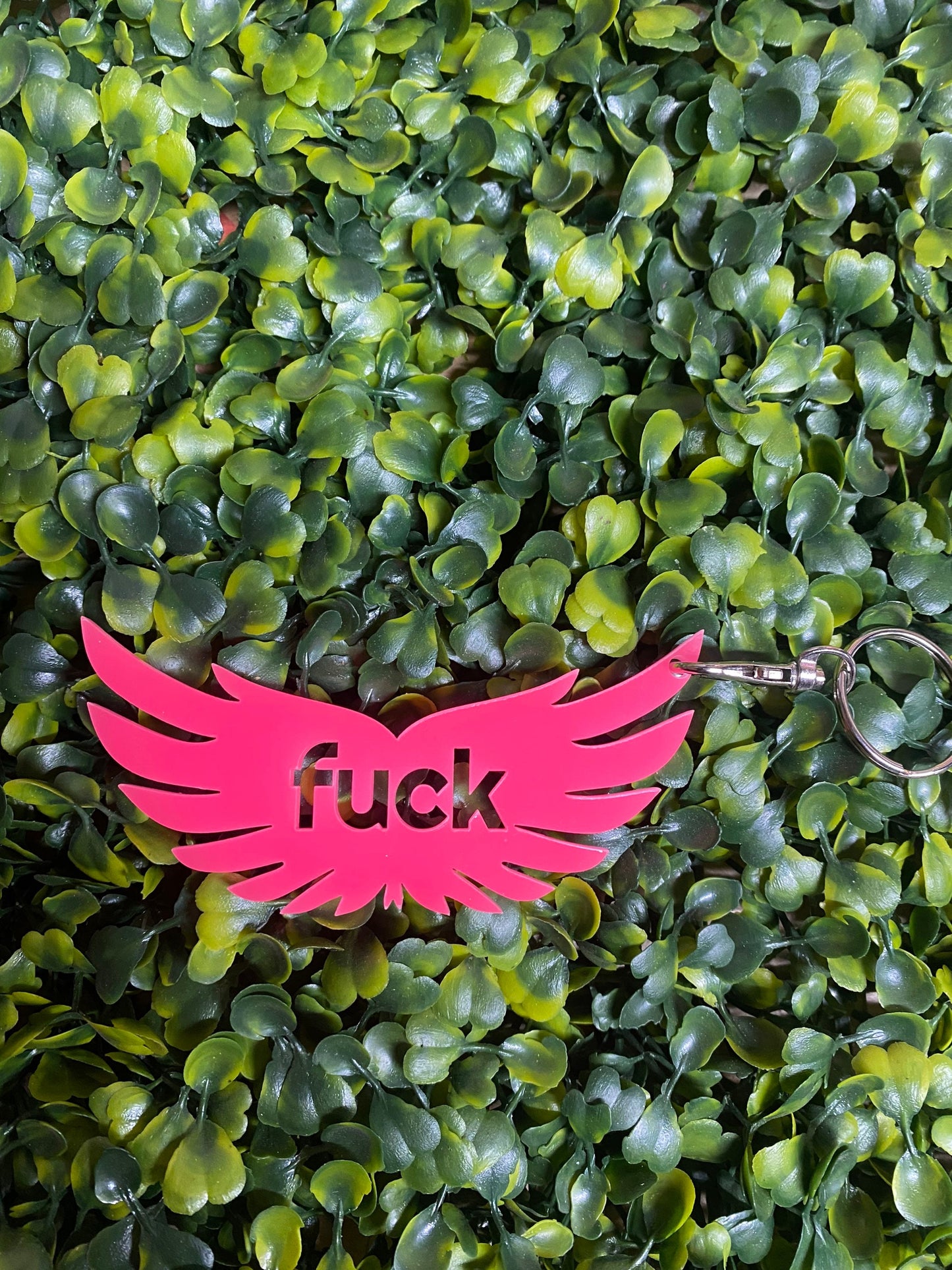 Flying Fuck Keyring