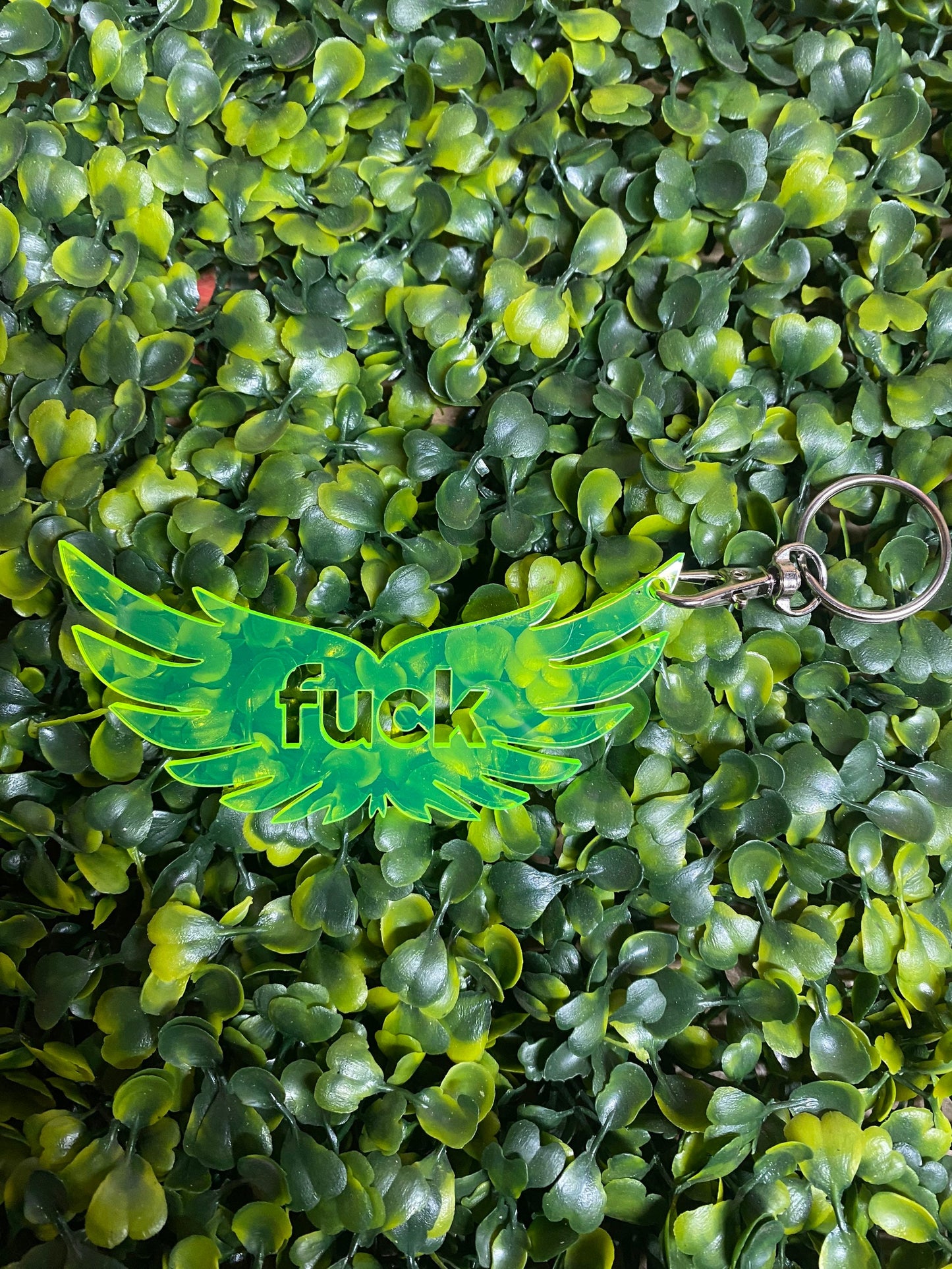 Flying Fuck Keyring