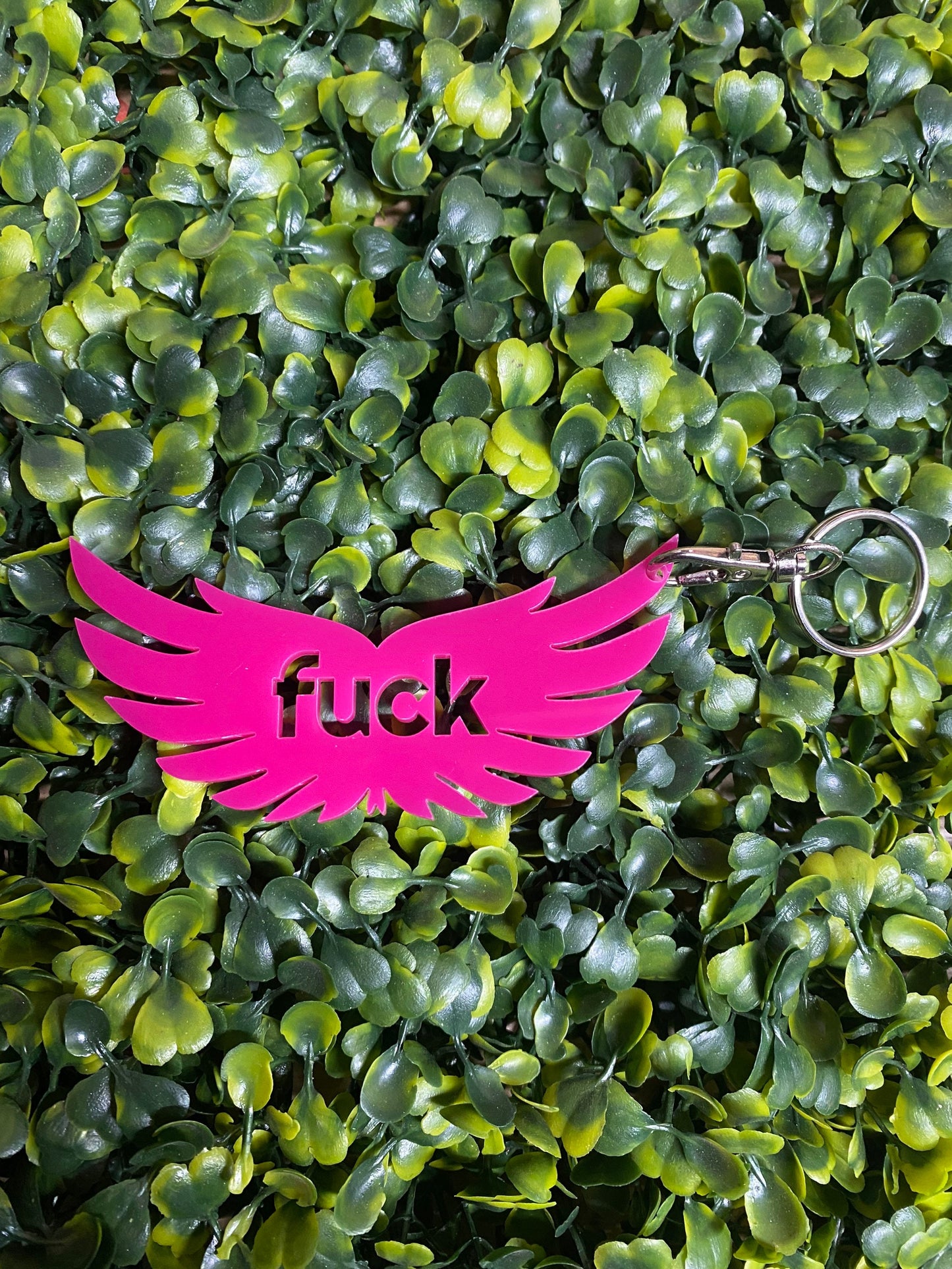 Flying Fuck Keyring