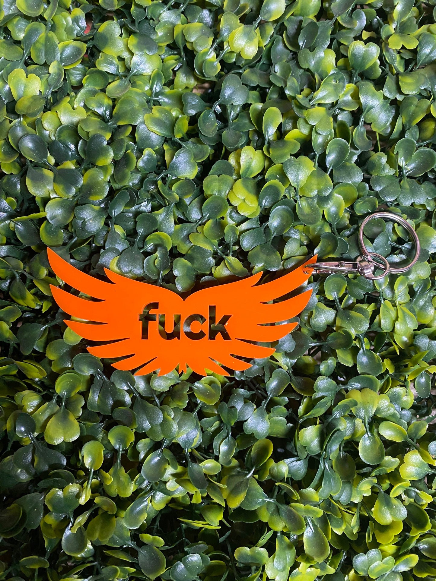 Flying Fuck Keyring