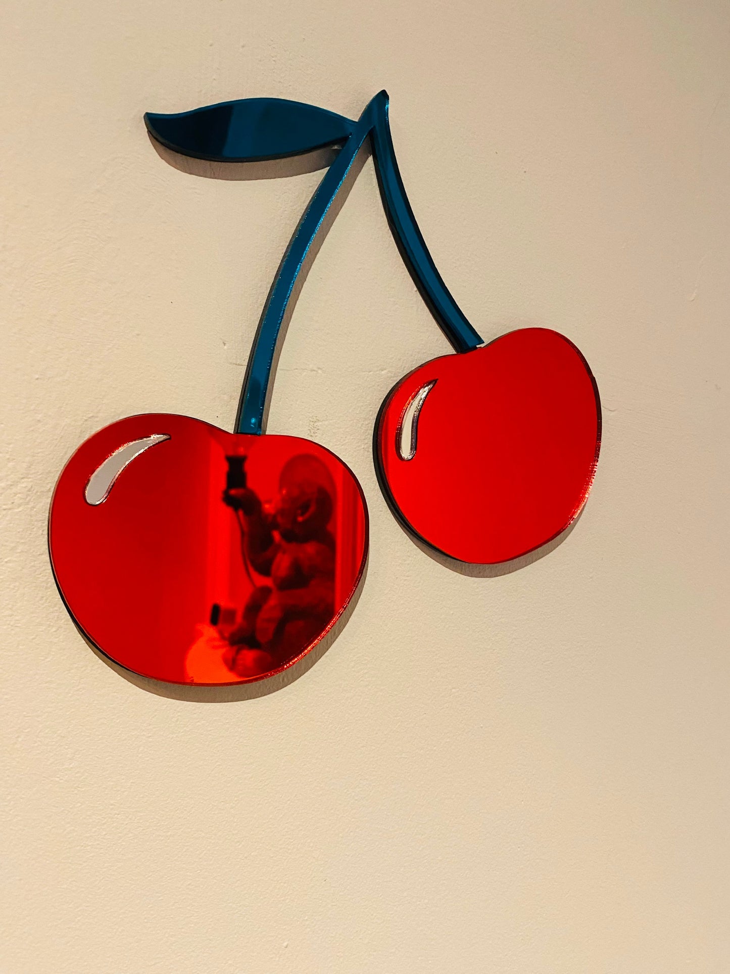 Cherries Mirror Wall Art