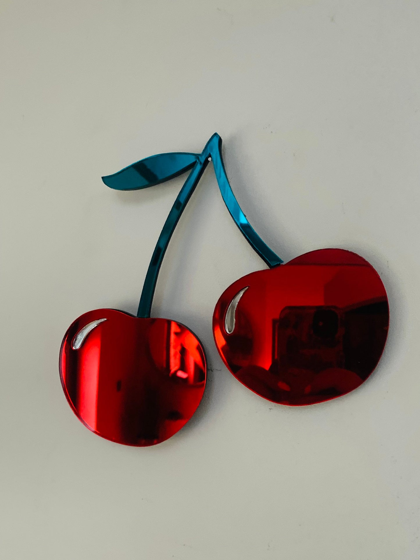 Cherries Mirror Wall Art