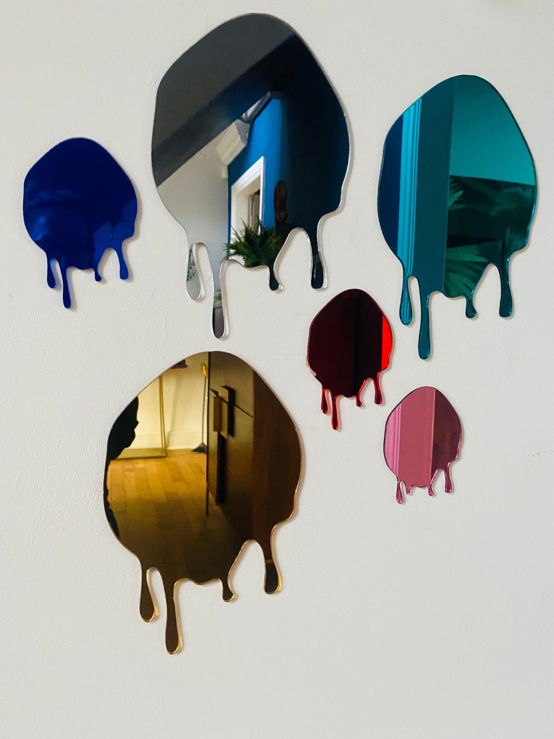Mirror Drip - Drip Effect Mirror Art