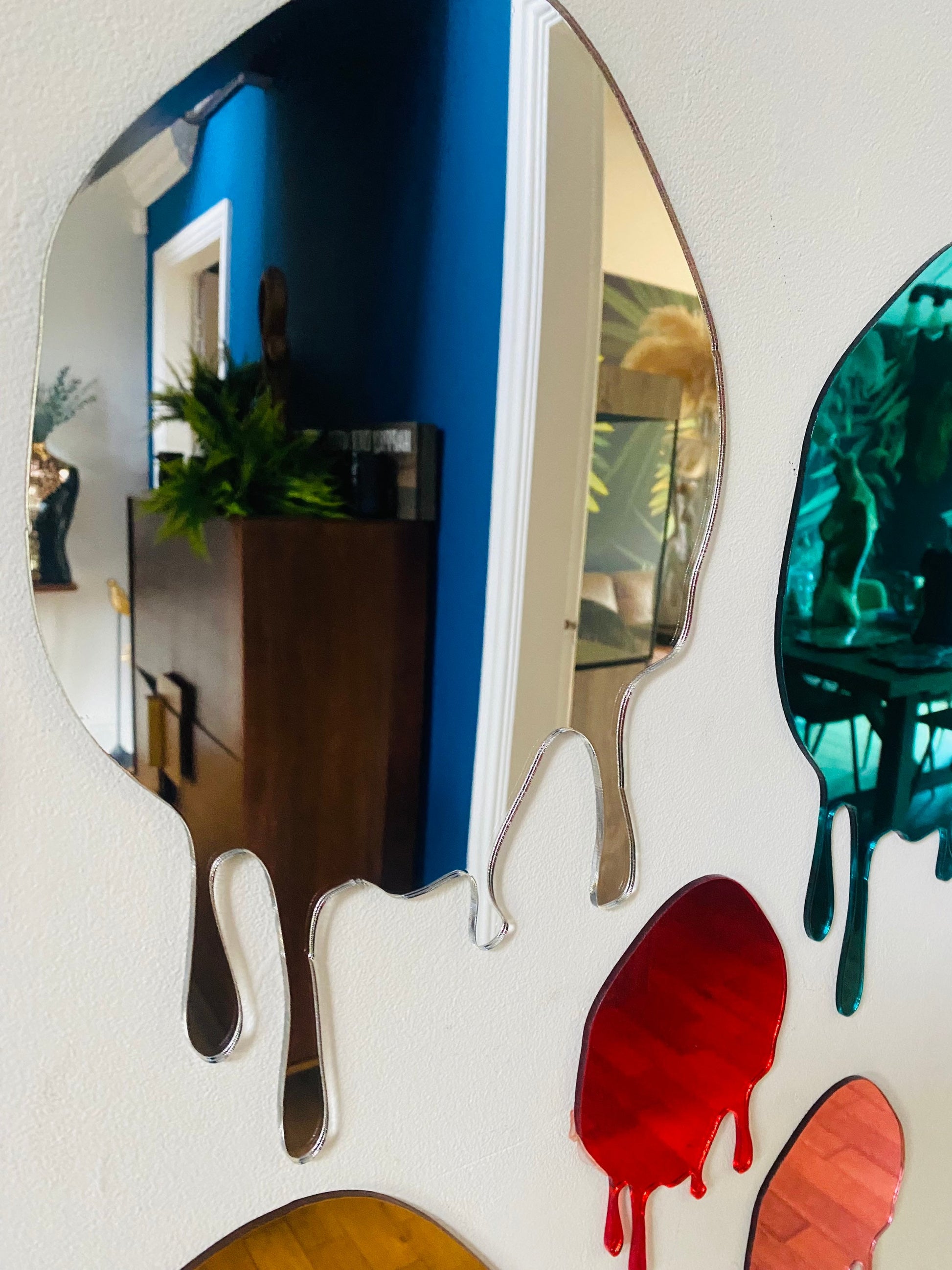 Mirror Drip - Drip Effect Mirror Art