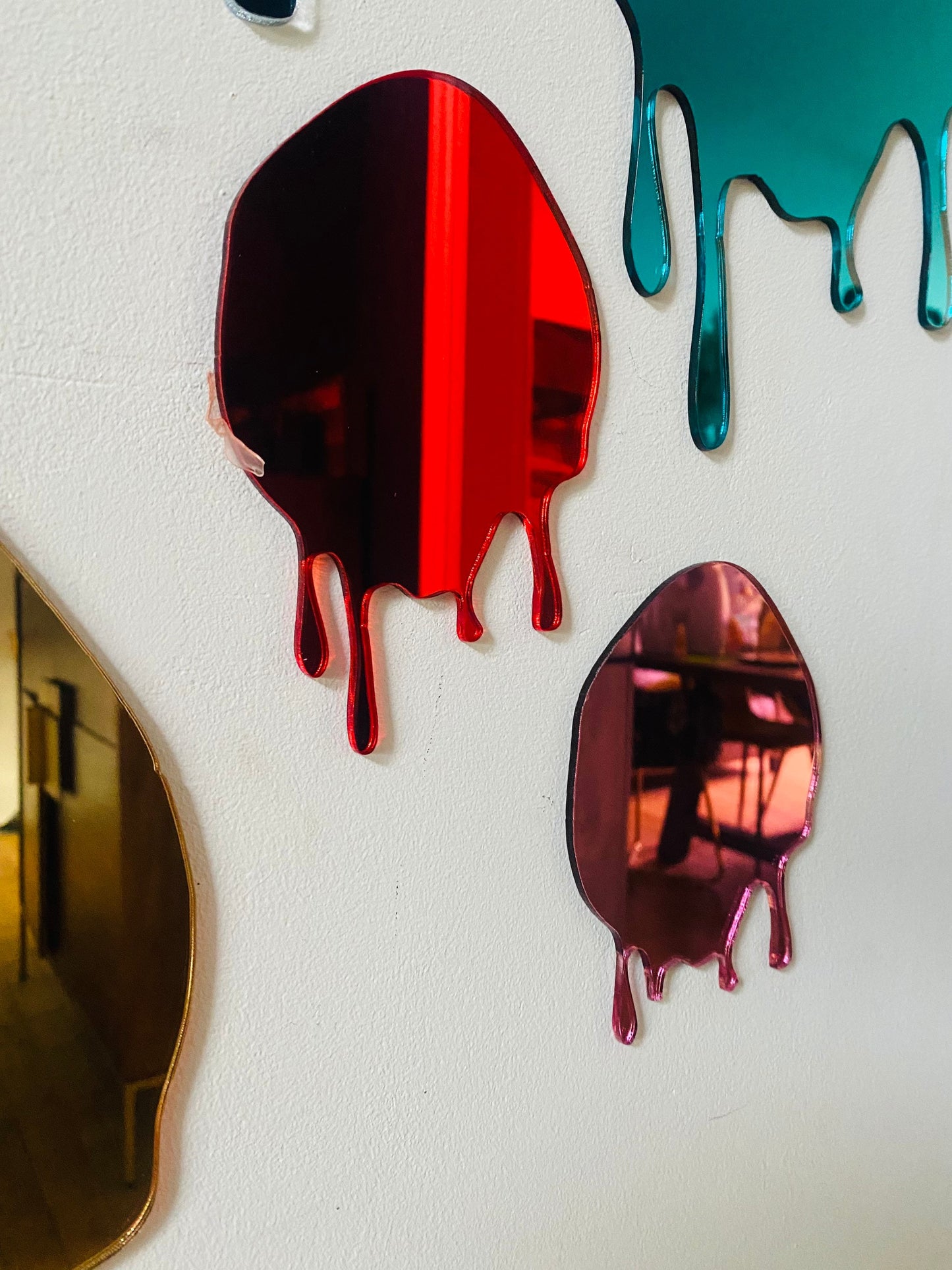 Mirror Drip - Drip Effect Mirror Art