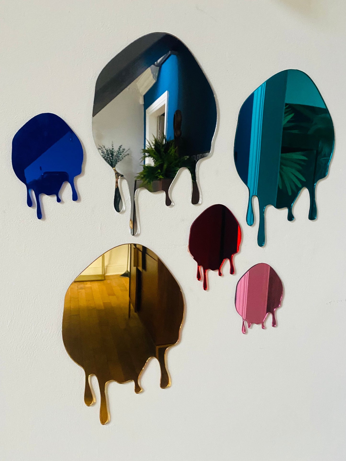 Mirror Drip - Drip Effect Mirror Art