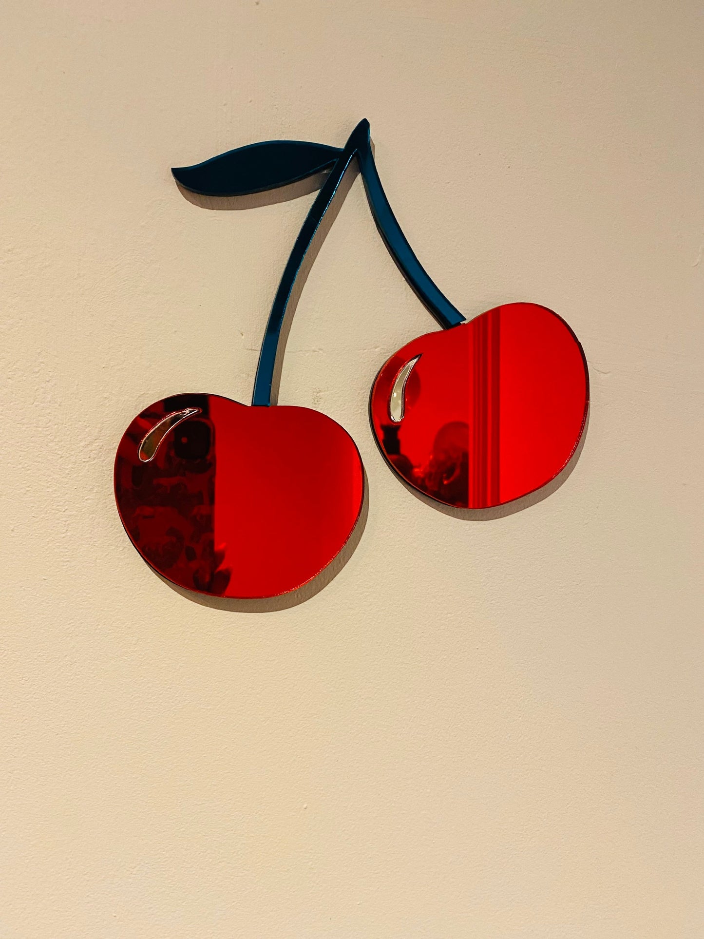 Cherries Mirror Wall Art