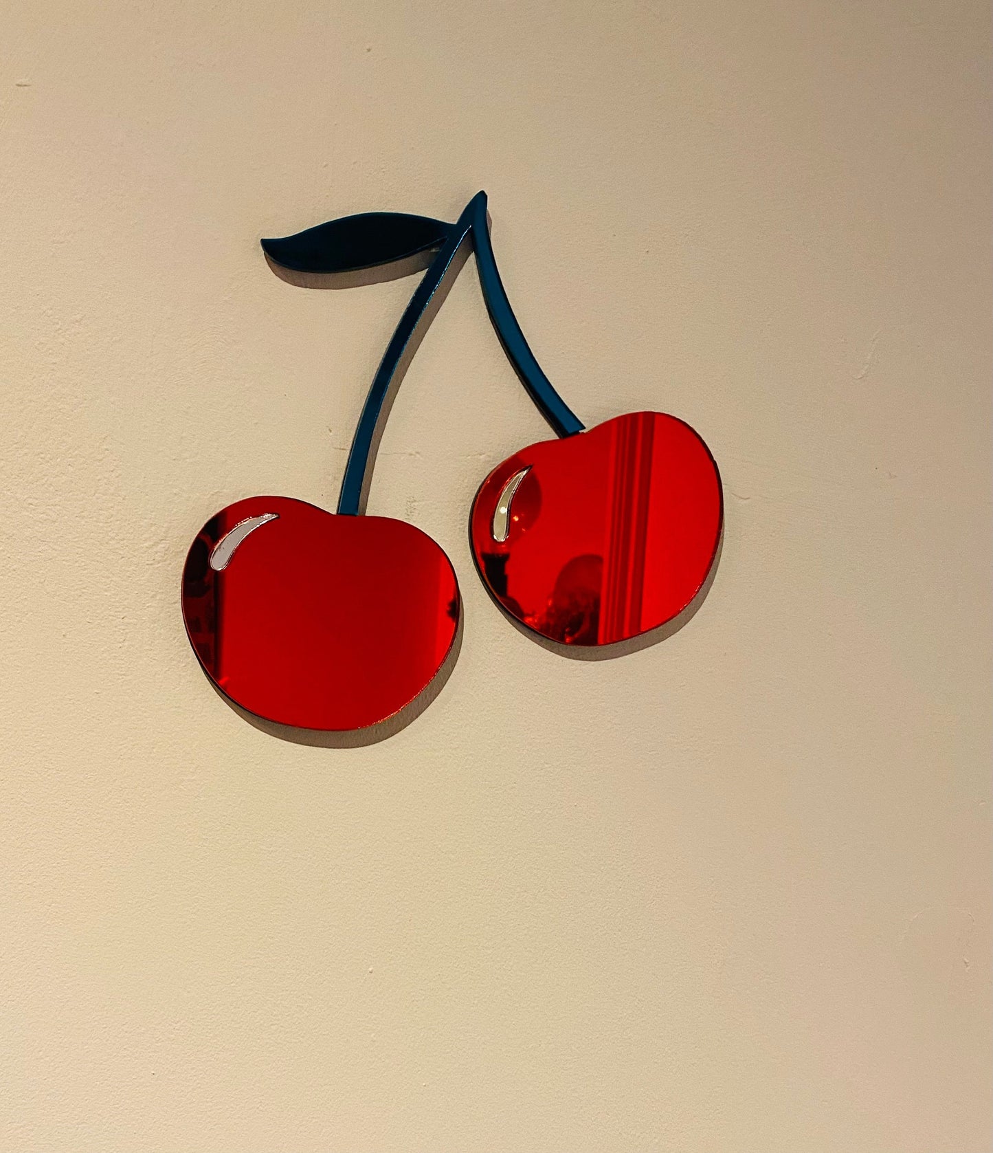 Cherries Mirror Wall Art