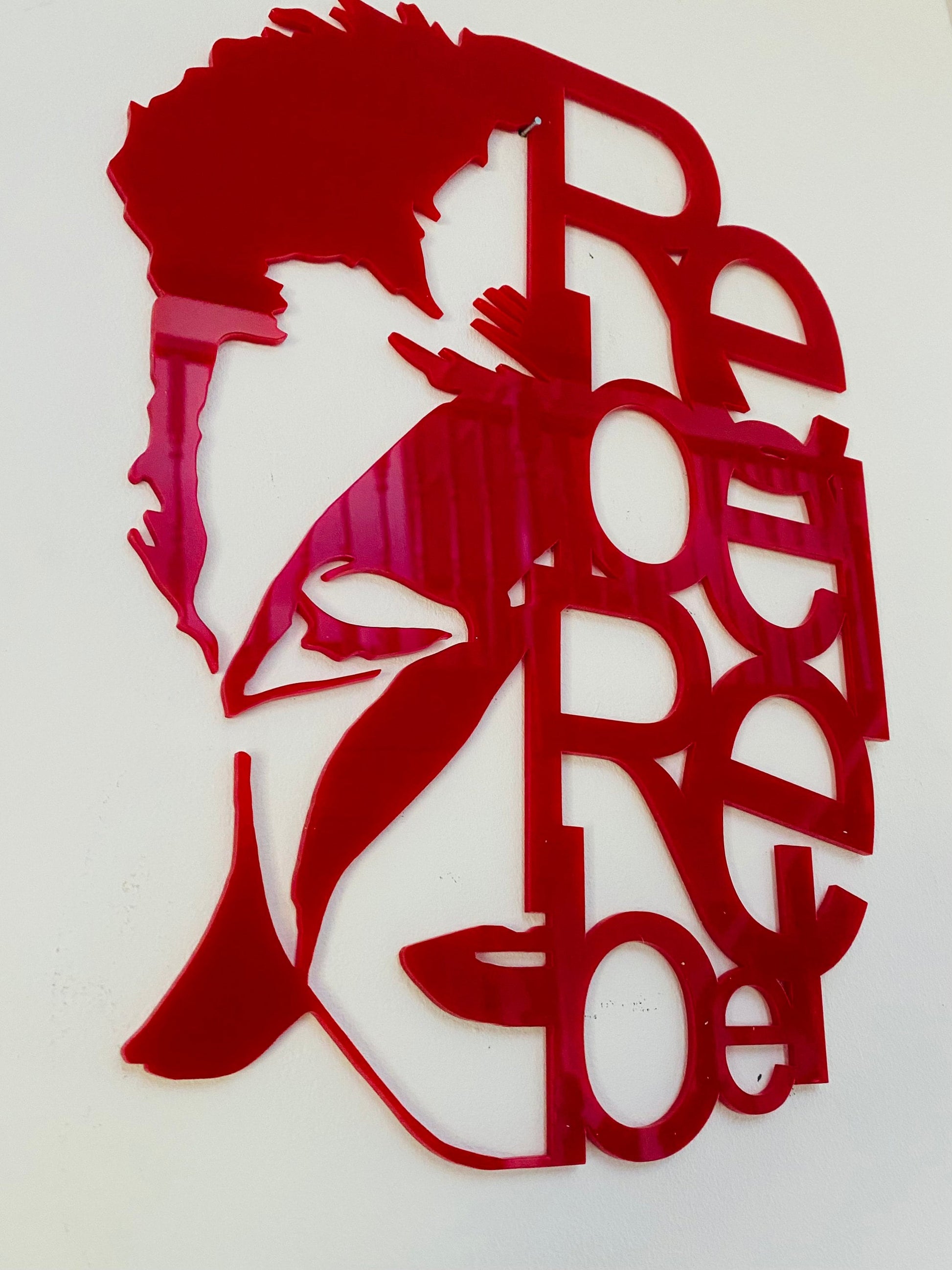 David Bowie Rebel Rebel Acrylic Wall Art